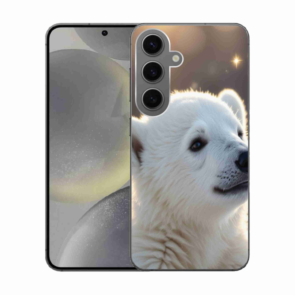 Gél védőhuzat mmCase Samsung Galaxy S24 készülékhez - jegesmedve