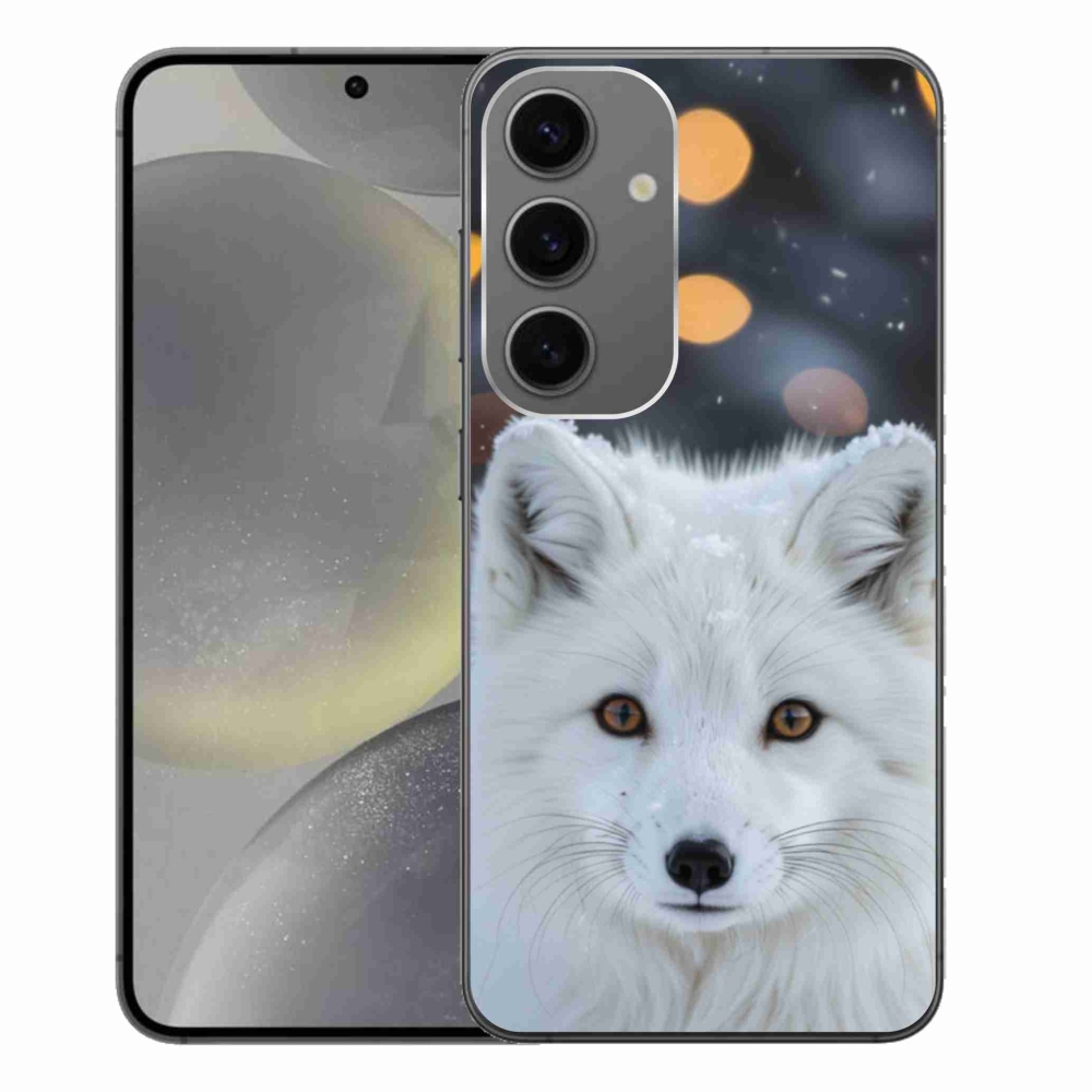 Gél védőhuzat mmCase Samsung Galaxy S24+ készülékhez - polár róka
