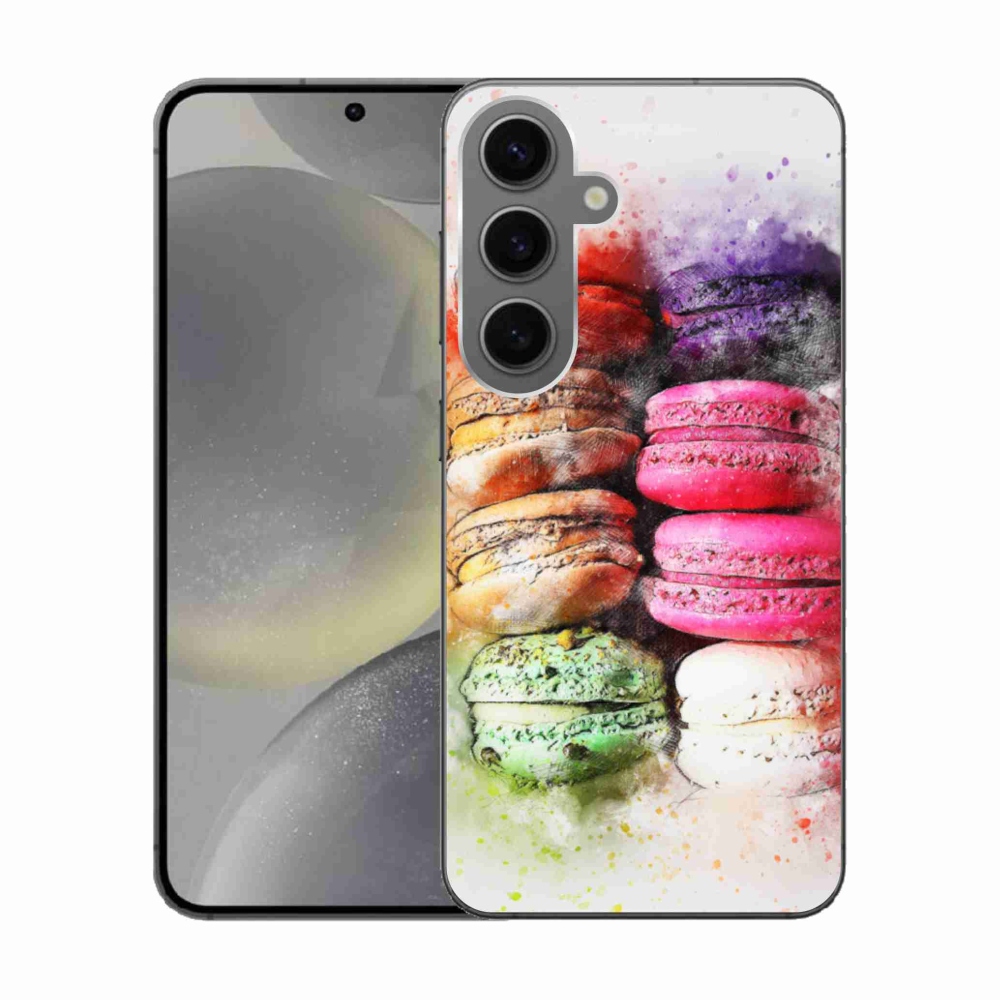 Zselés borítás mmCase Samsung Galaxy S24 készülékhez - makarónik