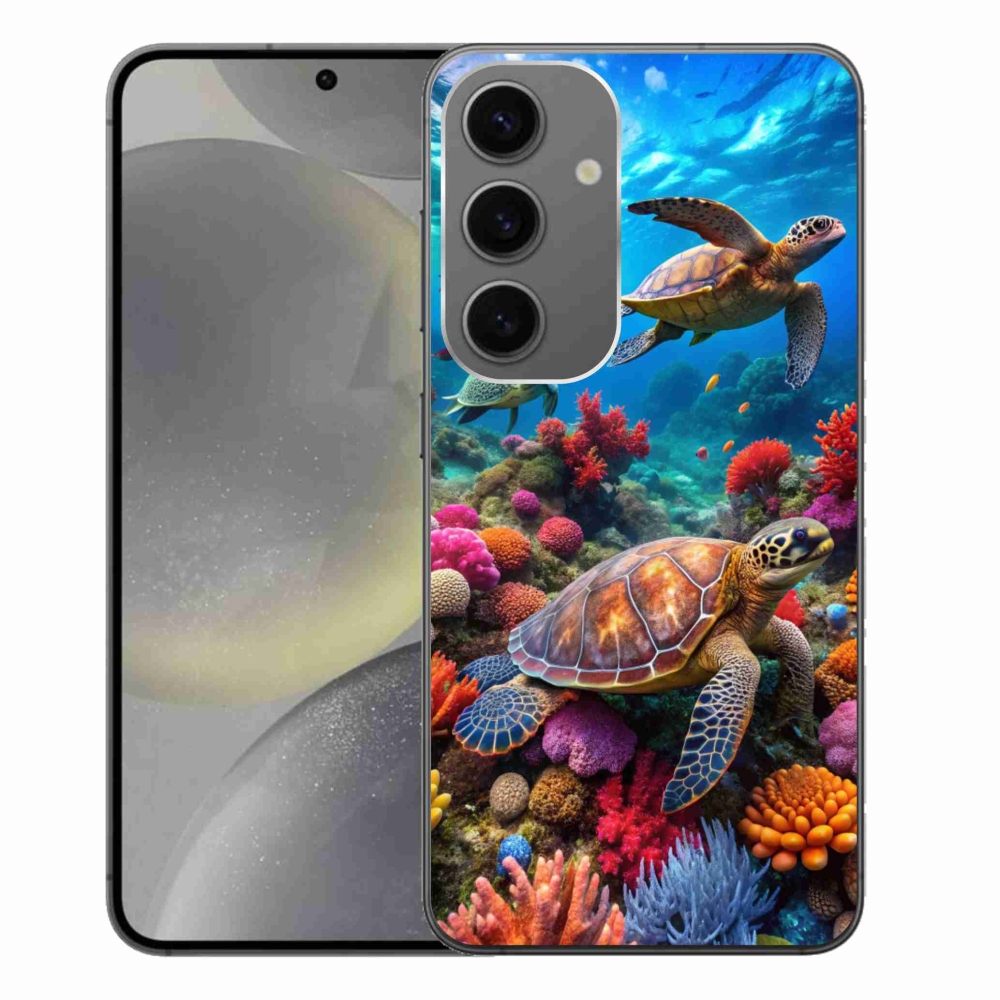 Zselés borítás mmCase Samsung Galaxy S24+ készülékhez - Sea World 2