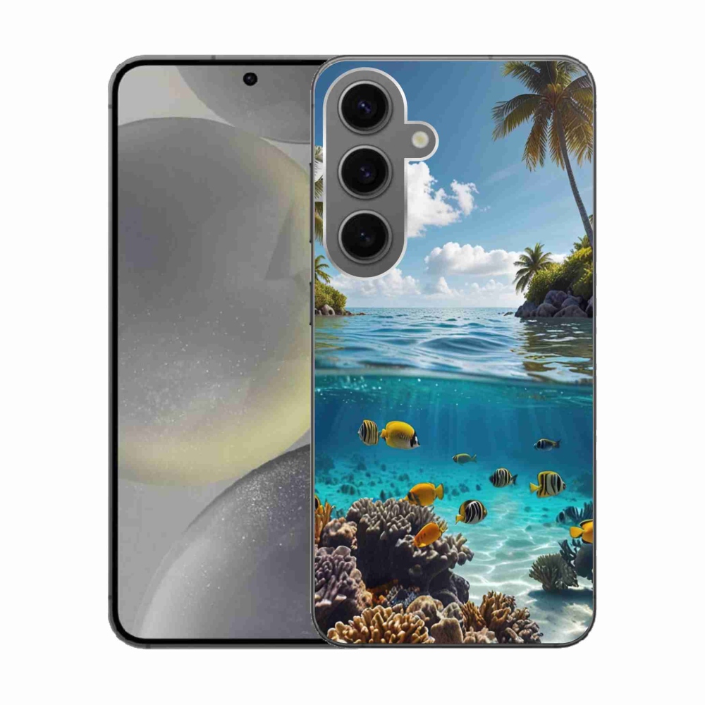Zselés borítás mmCase Samsung Galaxy S24 - Sea World 4