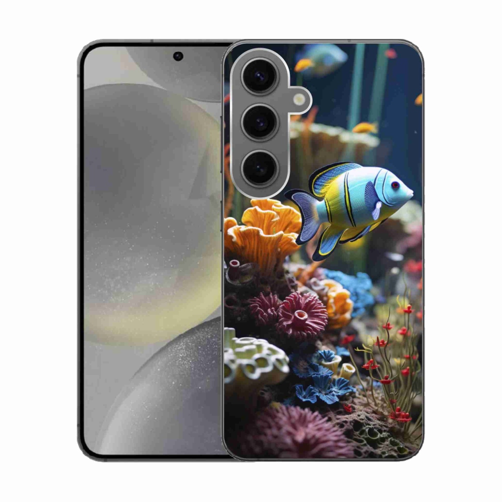 Gél borítás mmCase Samsung Galaxy S24 készülékhez - Sea World 5