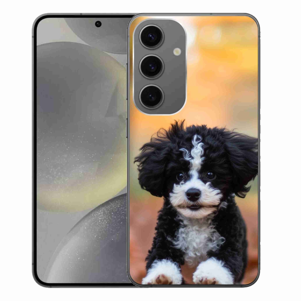 Gél borítás mmCase Samsung Galaxy S24+ készülékhez - aranyos kiskutya 2