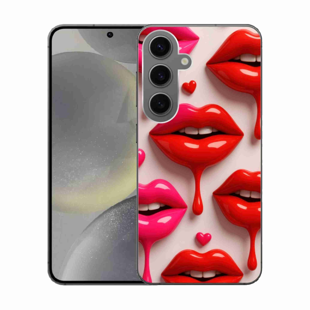 Zselés borítás mmCase Samsung Galaxy S24 - ajkak 2