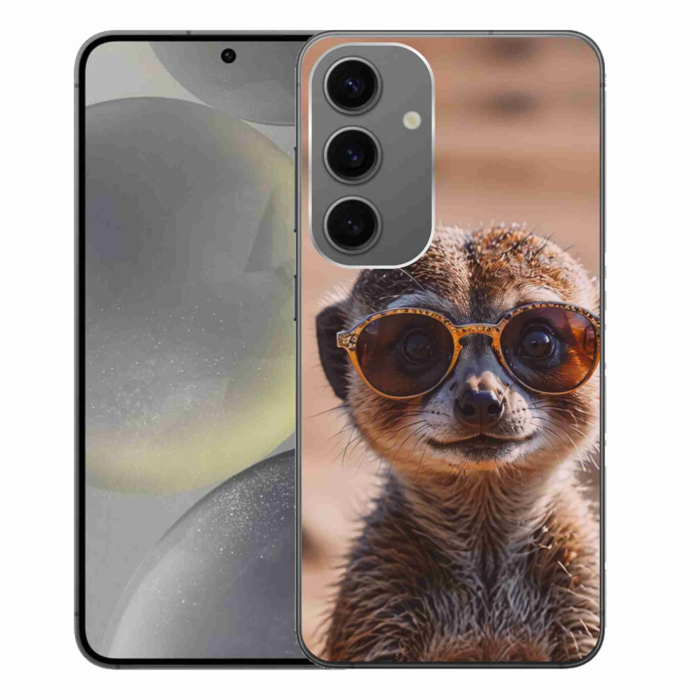 Gél borítás mmCase Samsung Galaxy S24+ készülékhez - stílusos surikata