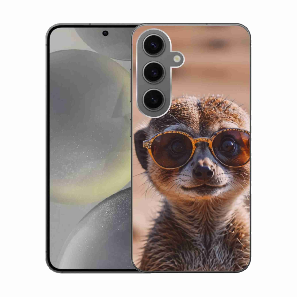 Gél borítás mmCase Samsung Galaxy S24 készülékhez - stílusos surikata