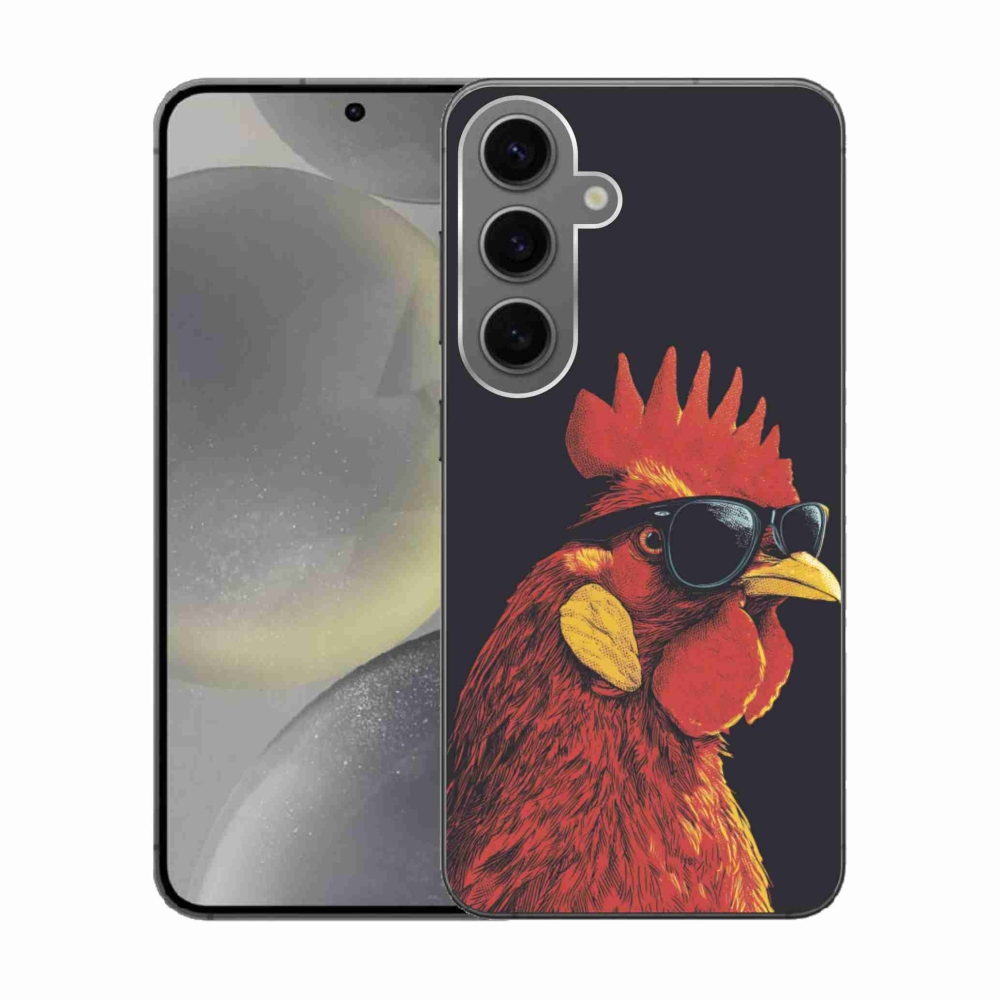 Gél védőhuzat mmCase Samsung Galaxy S24 készülékhez - stílusos kakas