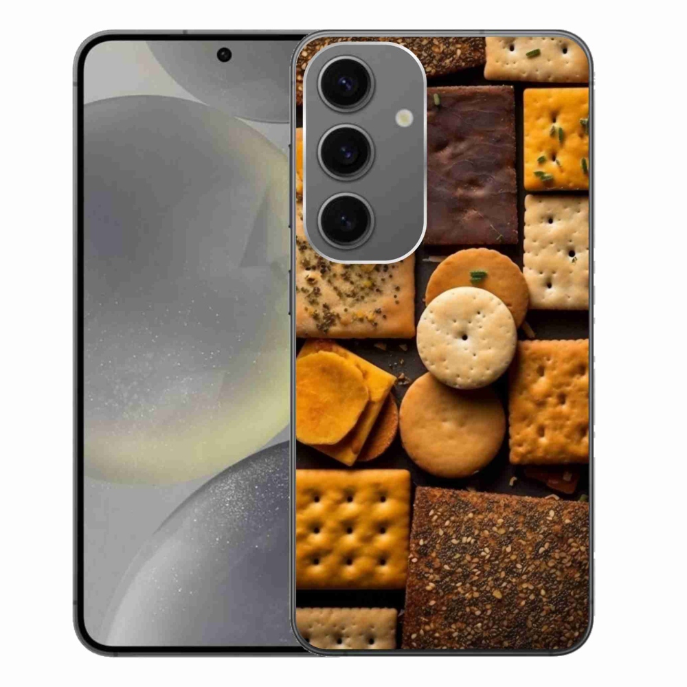 Zselés borítás mmCase Samsung Galaxy S24+ - kekszek