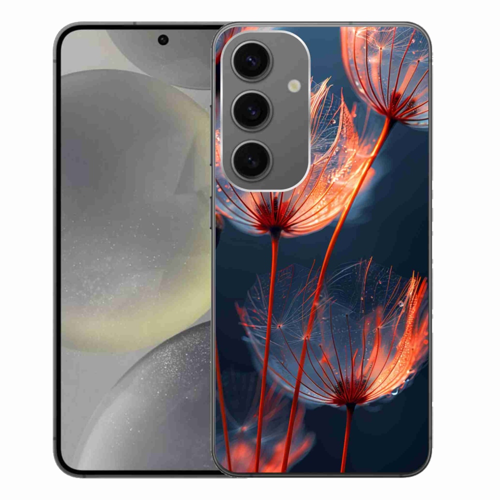 Zselés borítás mmCase Samsung Galaxy S24+ készülékhez - világító pehely