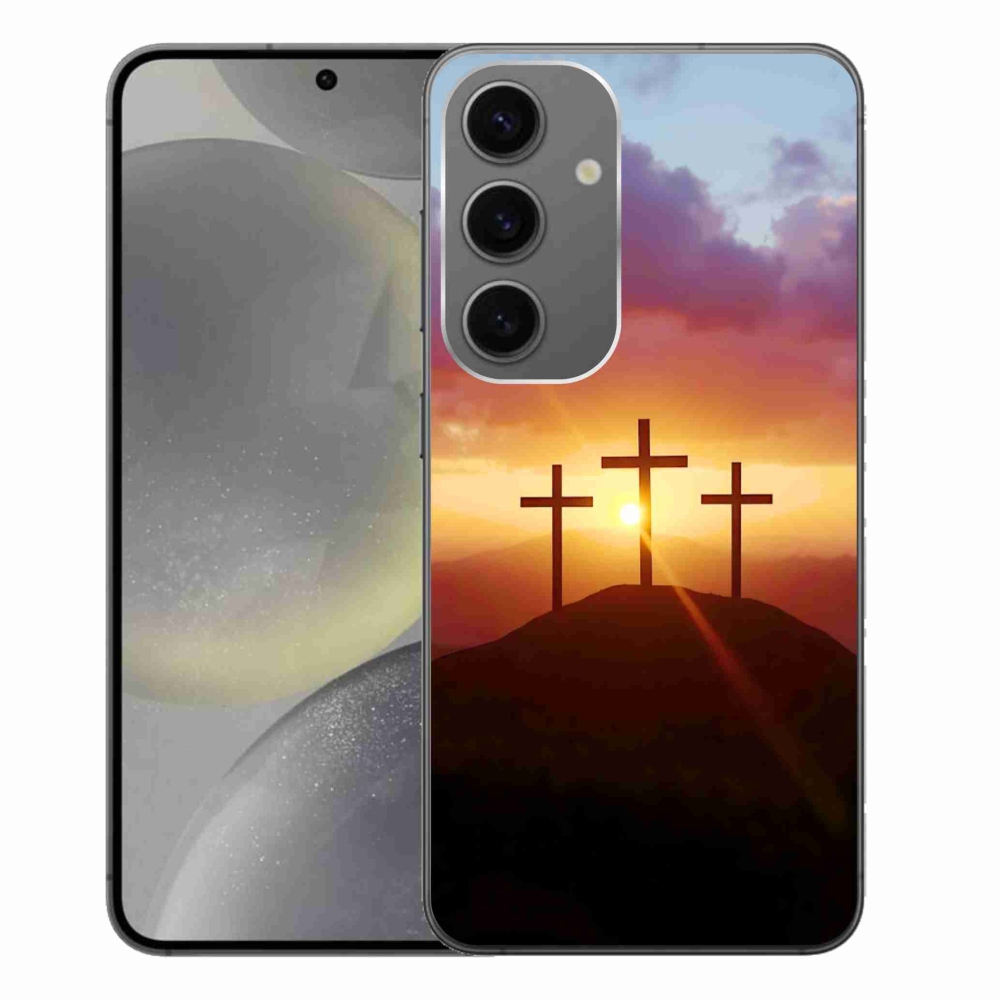 Gél védőhuzat mmCase Samsung Galaxy S24+ - három kereszt