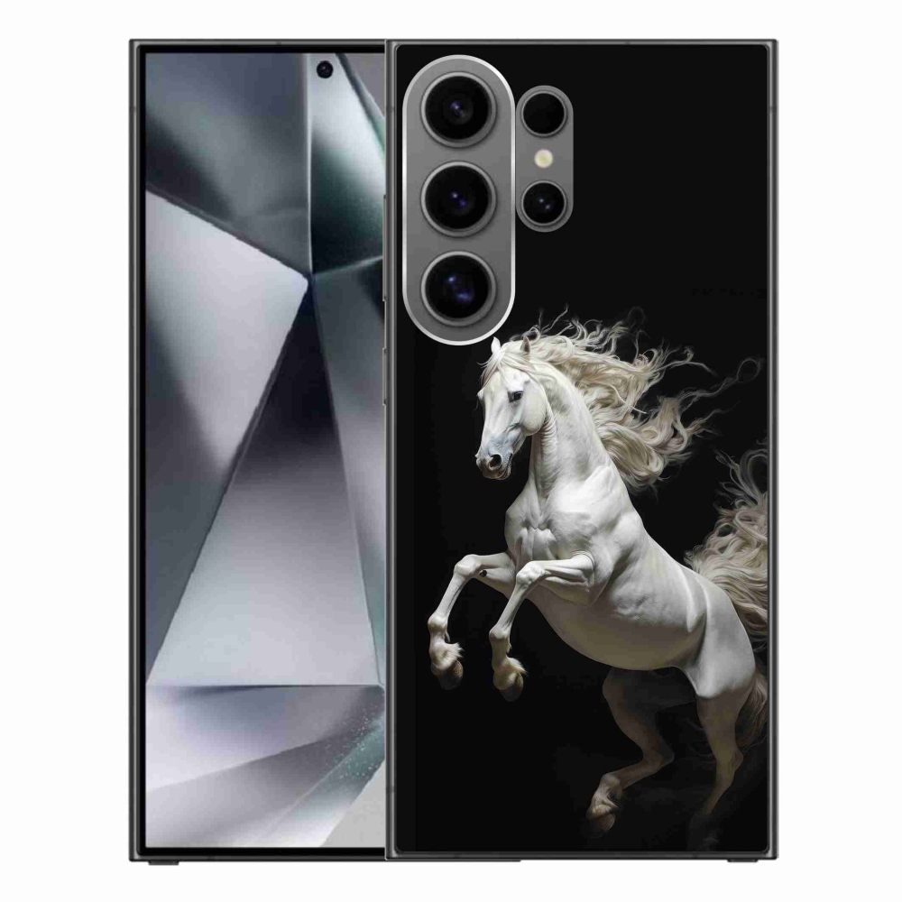 Zselés borítás mmCase Samsung Galaxy S24 Ultra - fehér ló 4