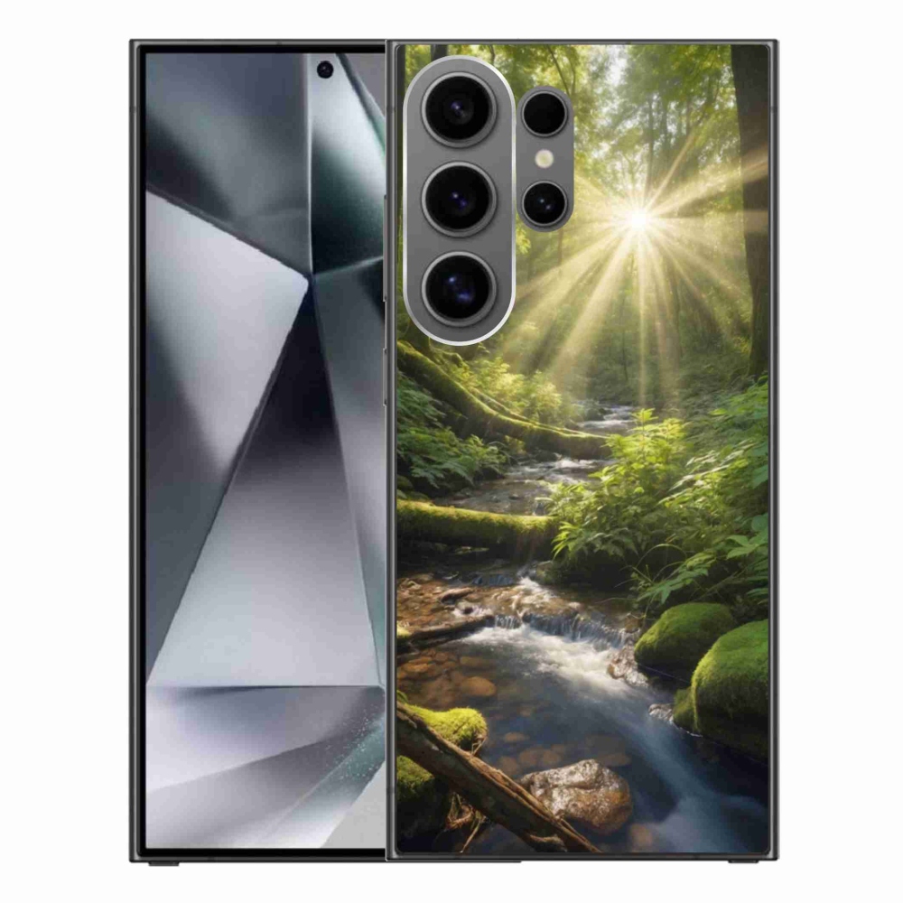 Zselés borítás mmCase Samsung Galaxy S24 Ultra - erdei mélységű tok