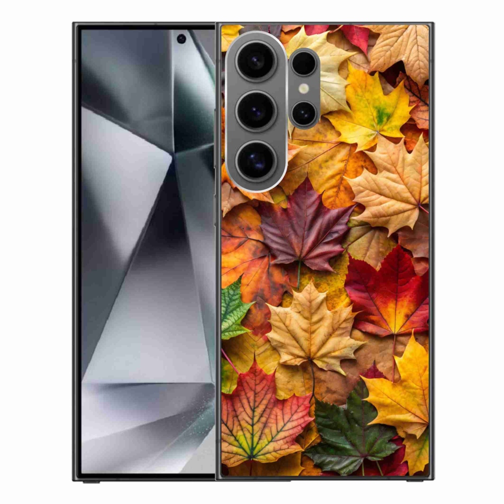 Gél borítás mmCase Samsung Galaxy S24 Ultra - juharlevelek 2