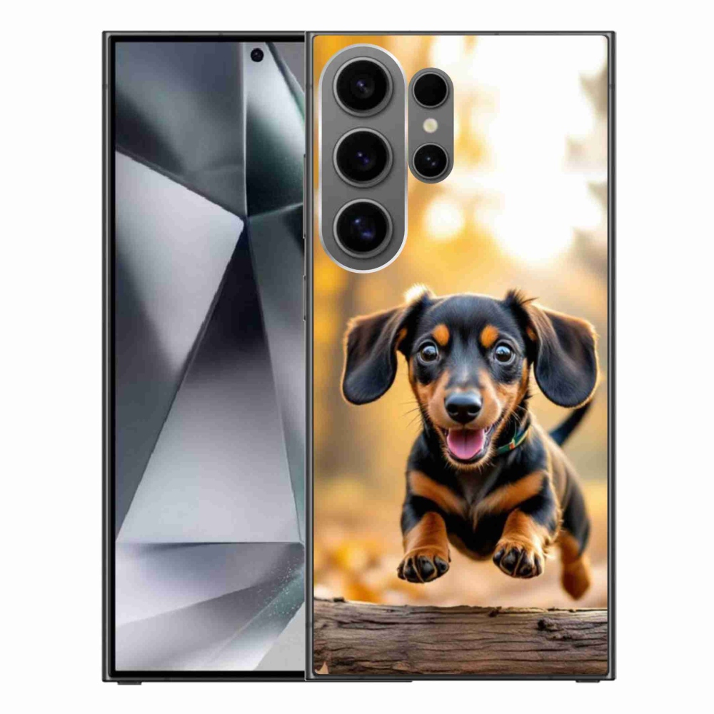 Zselés borítás mmCase Samsung Galaxy S24 Ultra készülékhez - tacskó 2