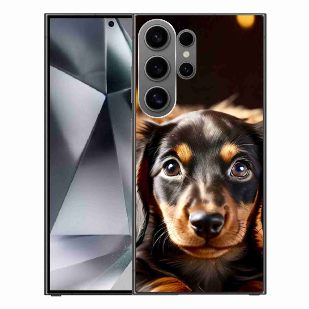 Zselés borítás mmCase Samsung Galaxy S24 Ultra készülékhez - tacskó