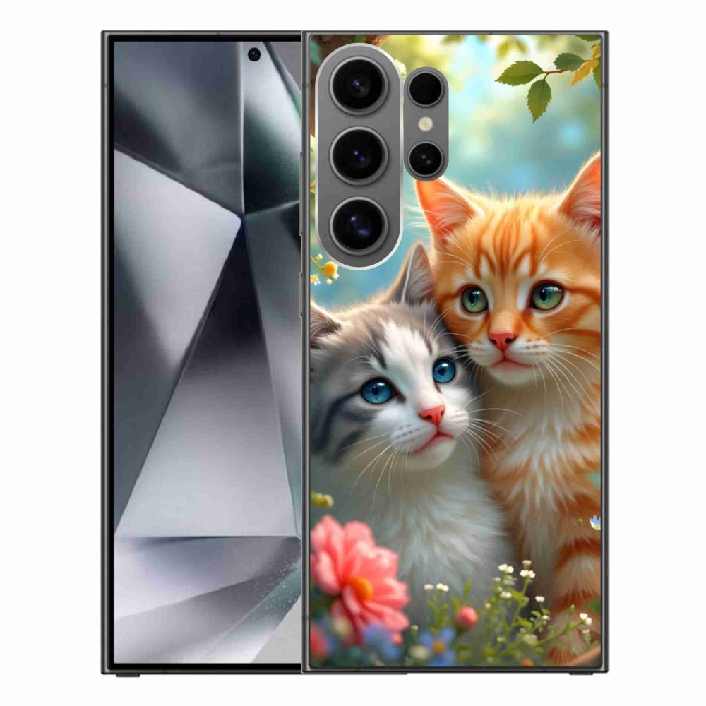 Gél borító mmCase Samsung Galaxy S24 Ultra - macskaszerelem 2
