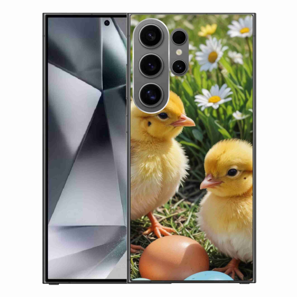 Zselés borítás mmCase Samsung Galaxy S24 Ultra - csirkékhez