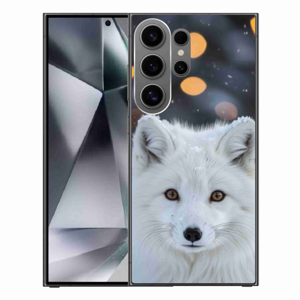 Gél védőhuzat mmCase Samsung Galaxy S24 Ultra készülékhez - polár róka