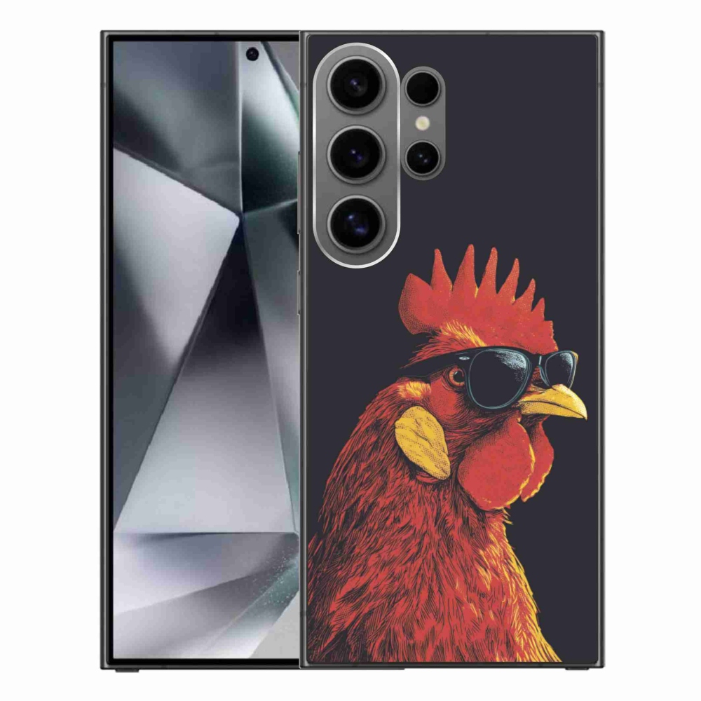 Gél borítás mmCase Samsung Galaxy S24 Ultra készülékhez - stílusos kakas