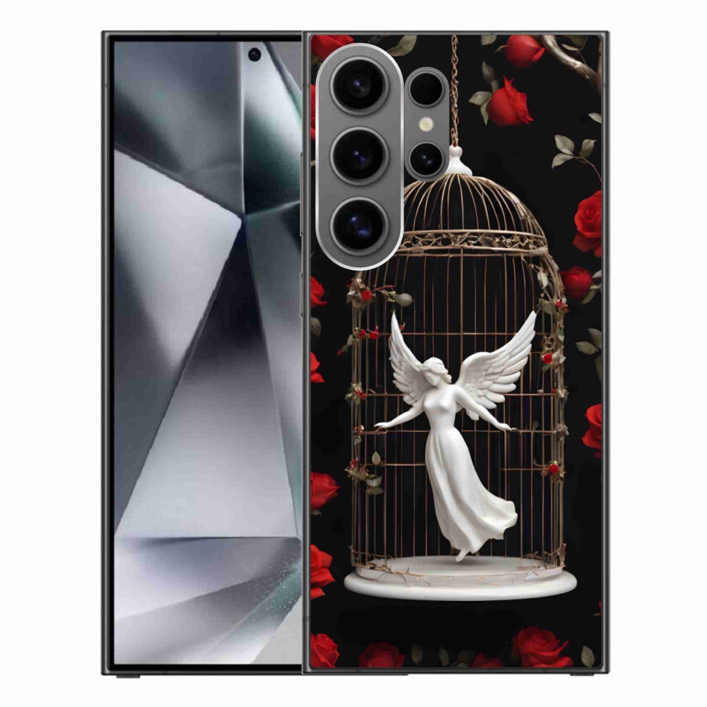 Gél borító mmCase Samsung Galaxy S24 Ultra - csapdába esett angyal