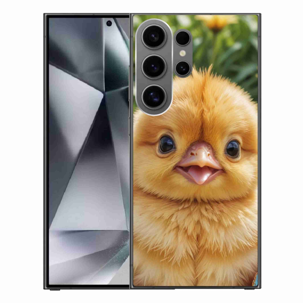 Gél borítás mmCase Samsung Galaxy S24 Ultra - boldog csaj