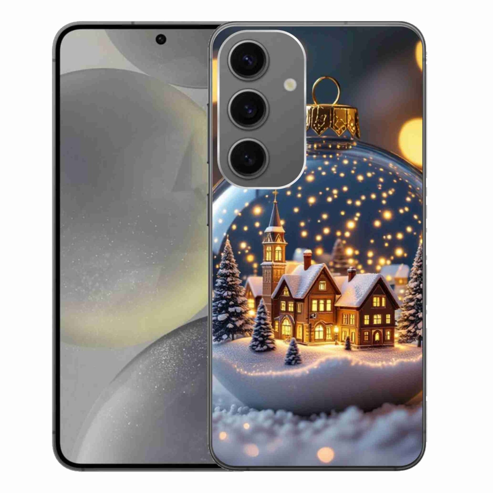 Gél borítás mmCase Samsung Galaxy S24+ - Karácsonyi gömbök 4