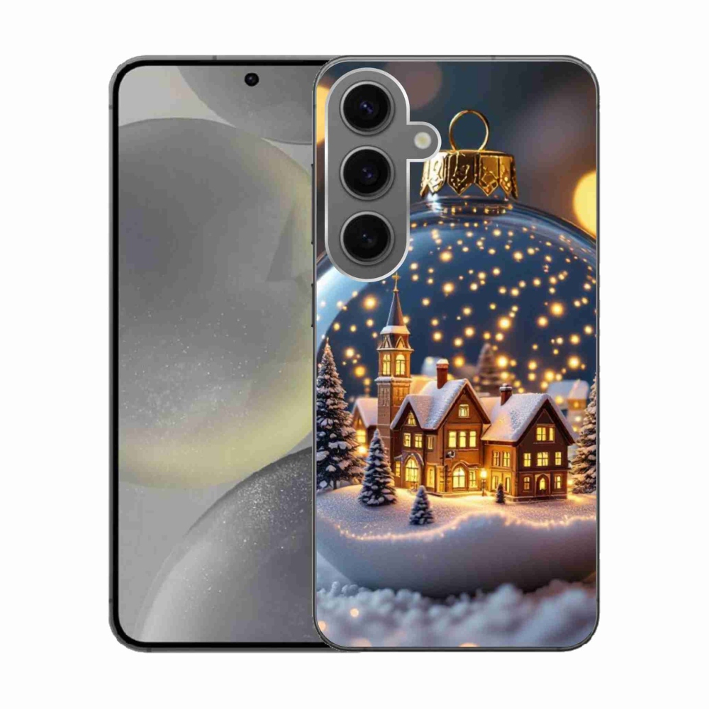 Gél borító mmCase Samsung Galaxy S24 - Karácsonyi gömbök 4