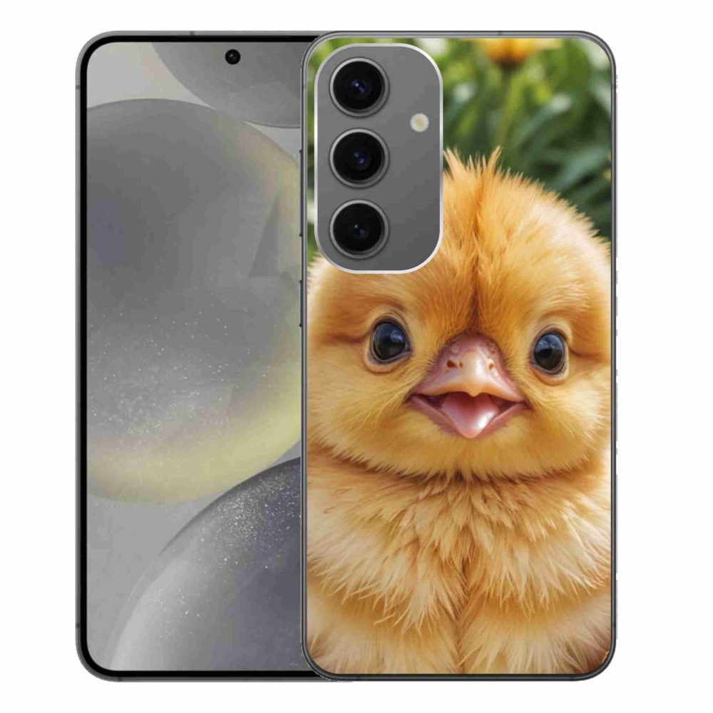 Gél borítás mmCase Samsung Galaxy S24+ készülékhez - boldog csaj