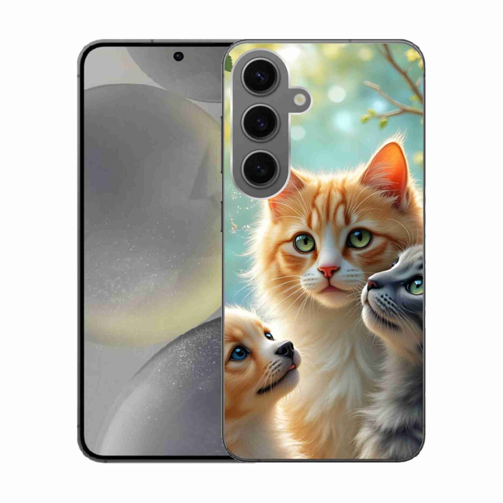 Gél borító mmCase Samsung Galaxy S24 - állatbarátság 2