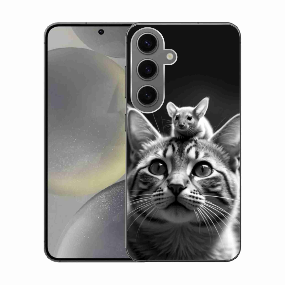 Gél borító mmCase Samsung Galaxy S24 - állatbarátság 2