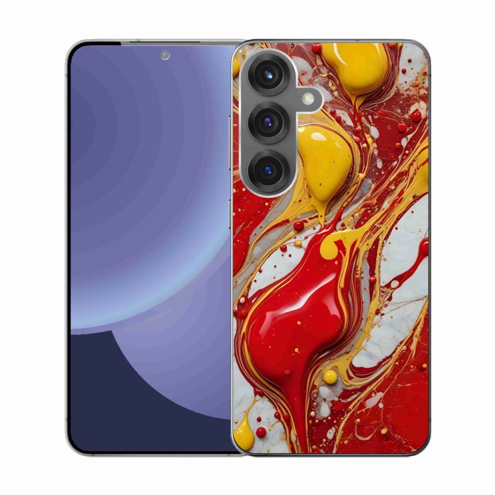 Zselés borítás mmCase Samsung Galaxy S25 készülékhez - absztrakt motívum 42