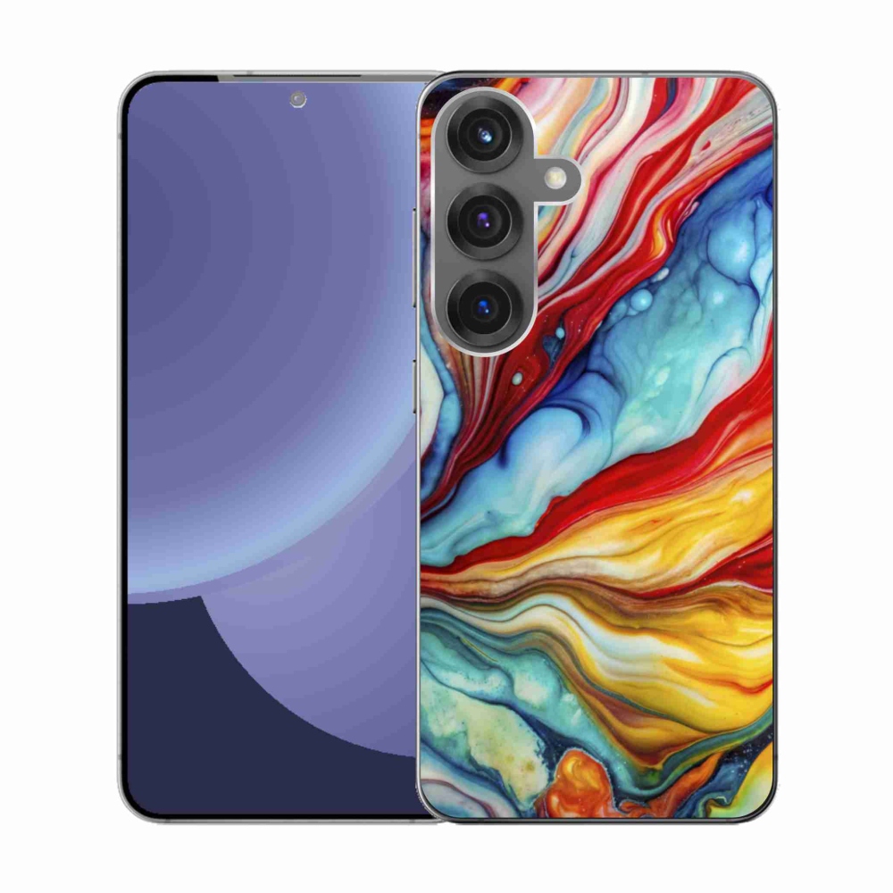 Zselés borítás mmCase Samsung Galaxy S25 készülékhez - absztrakt motívum 58