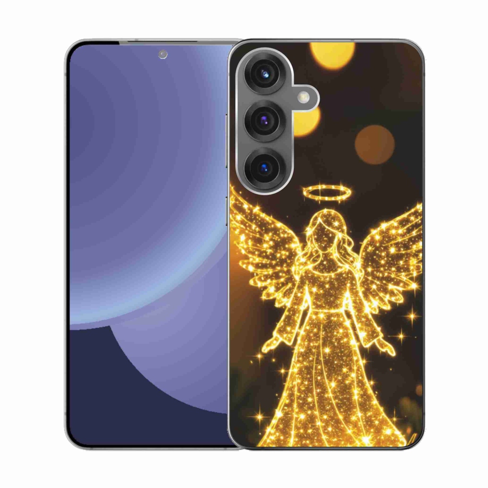 Zselés borítás mmCase Samsung Galaxy S25 készülékhez - angyalka