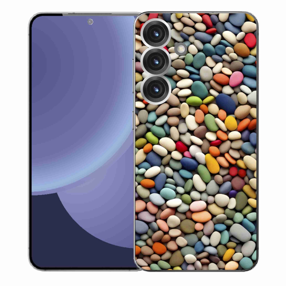 Zselés borítás mmCase Samsung Galaxy S25+ - színes strasszkövek 2