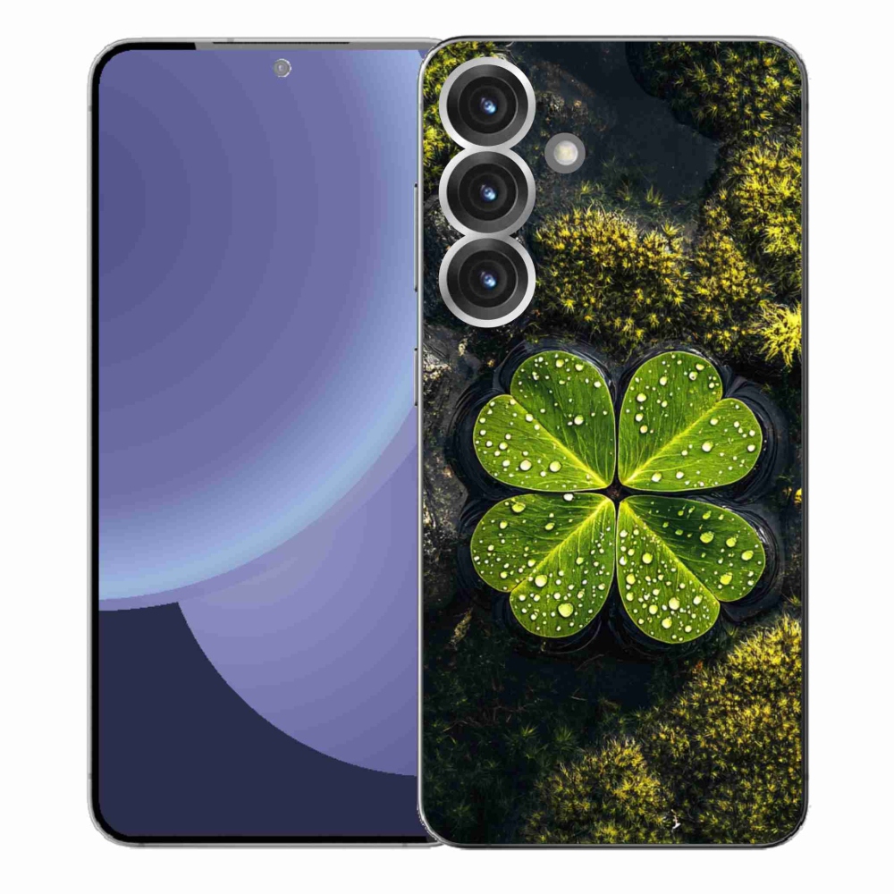 Gél borítás mmCase Samsung Galaxy S25+ készülékhez - négylevelű lóhere