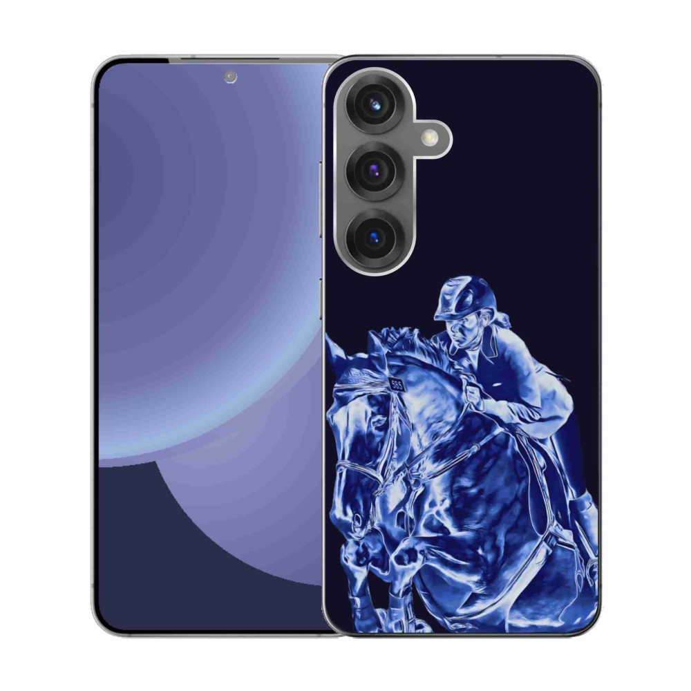 Zselés borítás mmCase Samsung Galaxy S25 - versenylóhoz