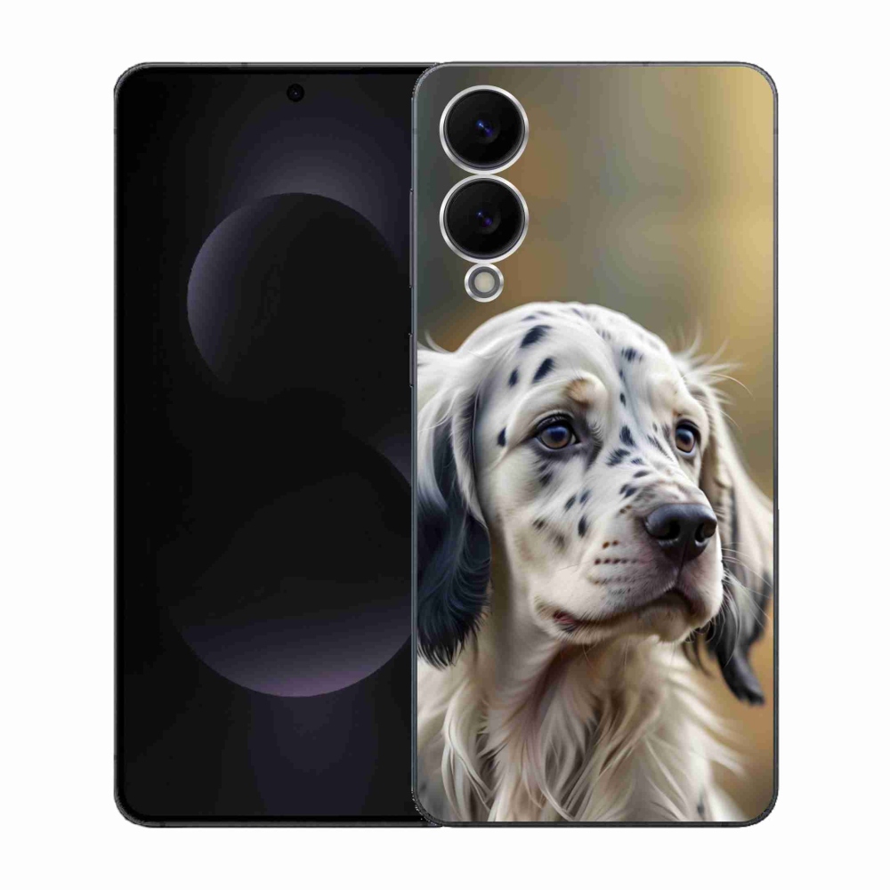Gél borítás mmCase Samsung Galaxy S25 Edge készülékhez - English Setter