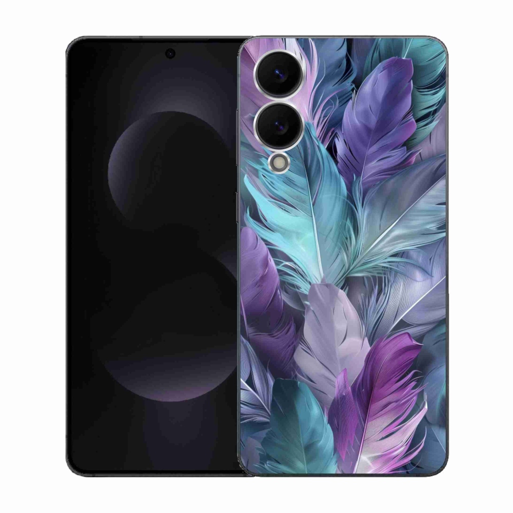 Zselés borítás mmCase Samsung Galaxy S25 Edge készülékhez - színes toll 2