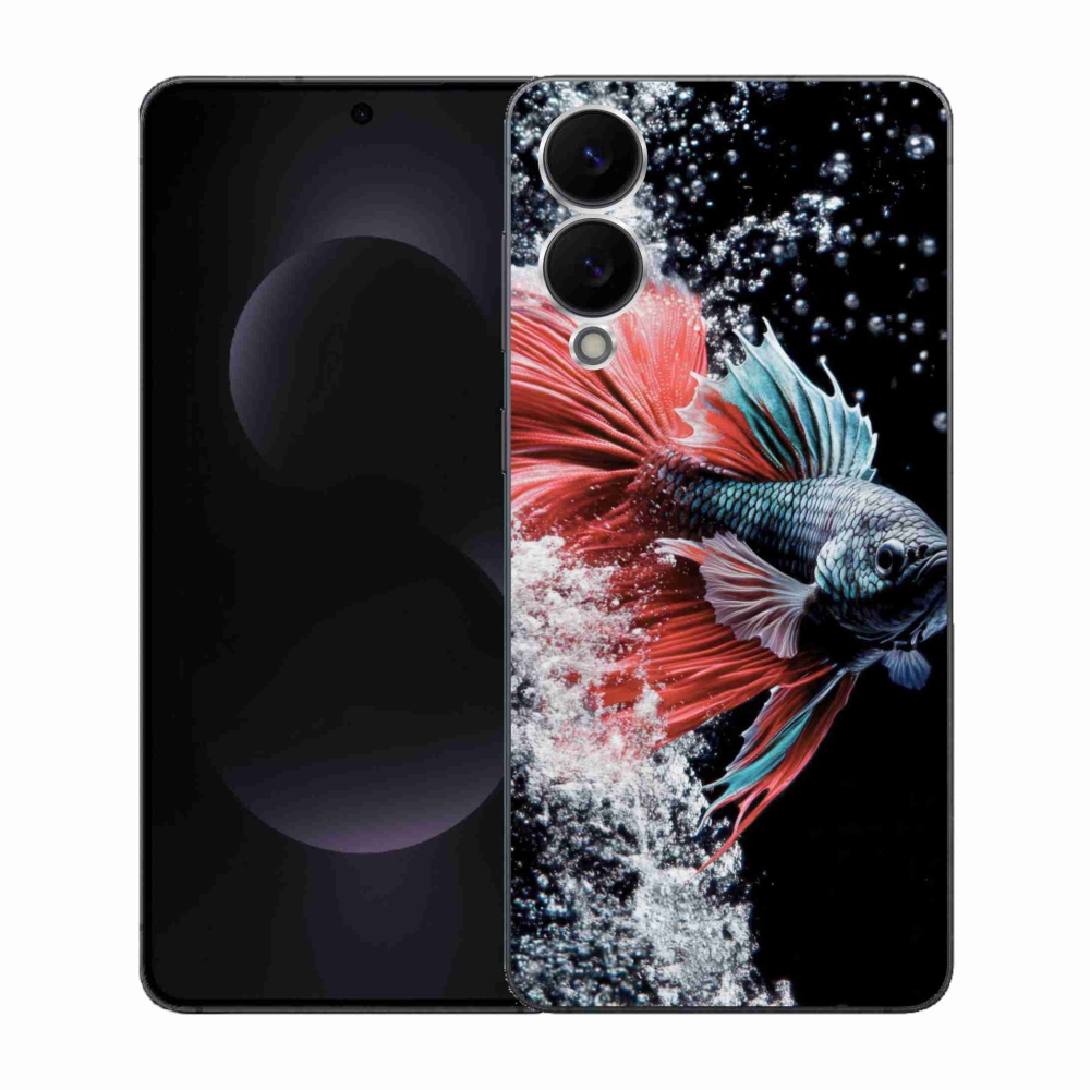 Gél borítás mmCase Samsung Galaxy S25 Edge készülékhez - harcos tarka