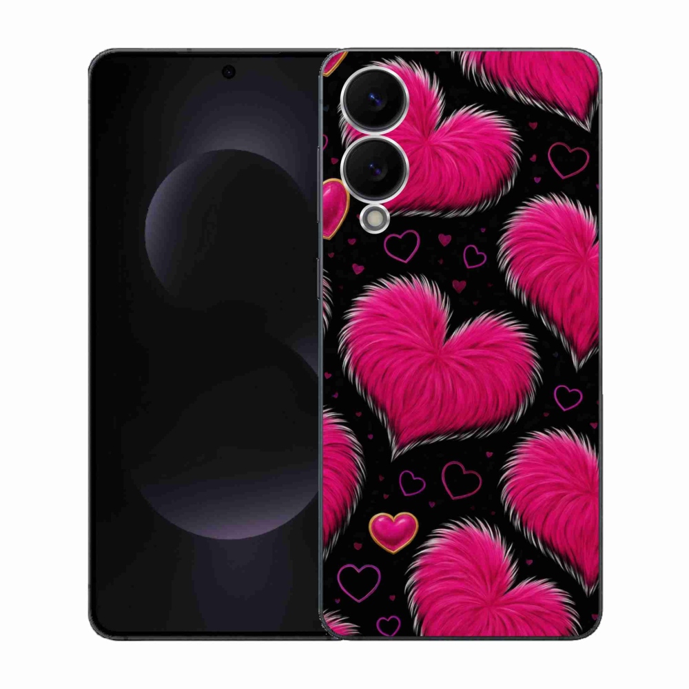 Gél borítás mmCase Samsung Galaxy S25 Edge készülékhez - puha szív