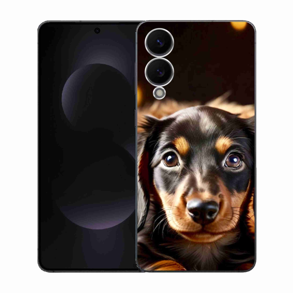 Gél borítás mmCase Samsung Galaxy S25 Edge készülékhez - tacskó