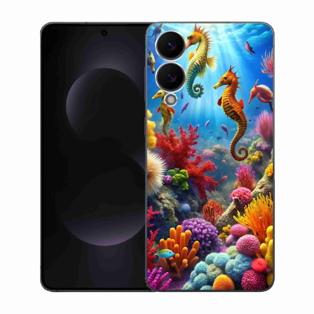 Gél borítás mmCase Samsung Galaxy S25 Edge készülékhez - Sea World 3