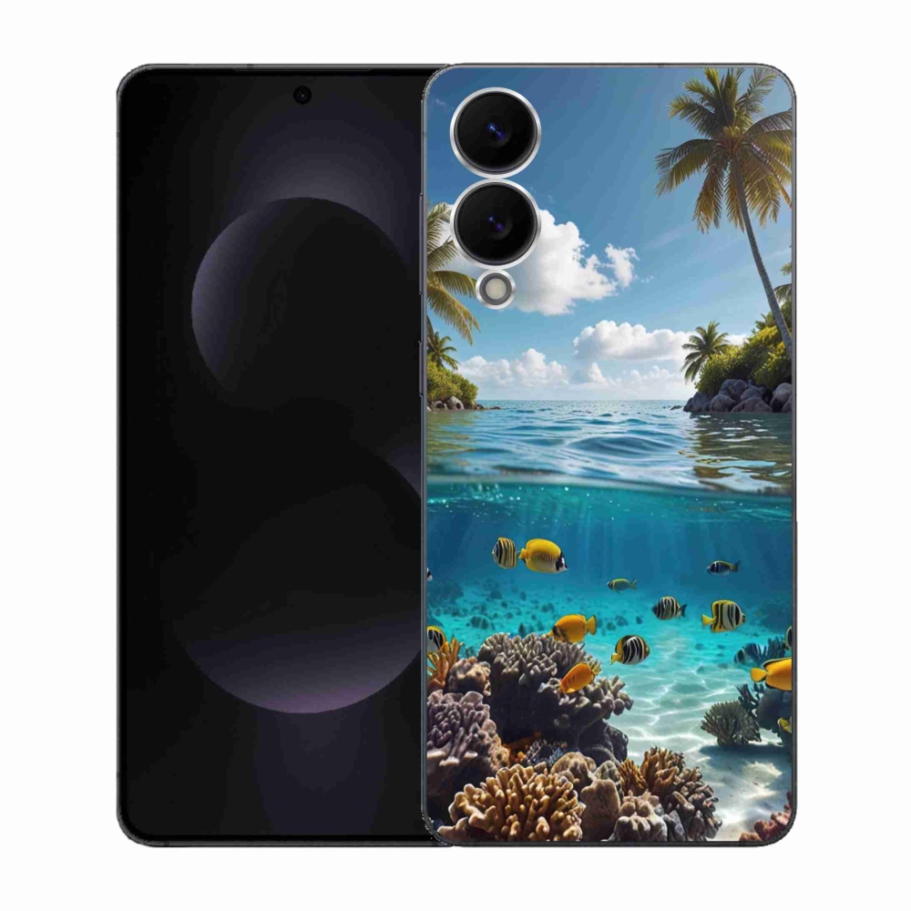 Gél borítás mmCase Samsung Galaxy S25 Edge készülékhez - Sea World 4