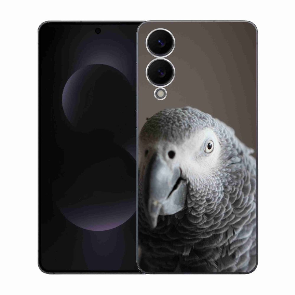 Gél borítás mmCase Samsung Galaxy S25 Edge készülékhez - papagáj jacko 2