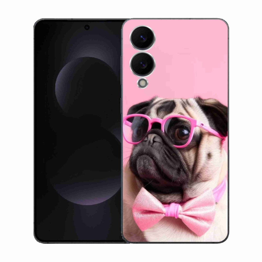 Gél borítás mmCase Samsung Galaxy S25 Edge készülékhez - stílusos mopsz