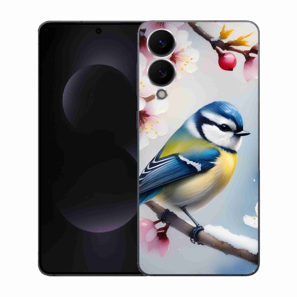 Gél borítás mmCase Samsung Galaxy S25 Edge készülékhez - titánium