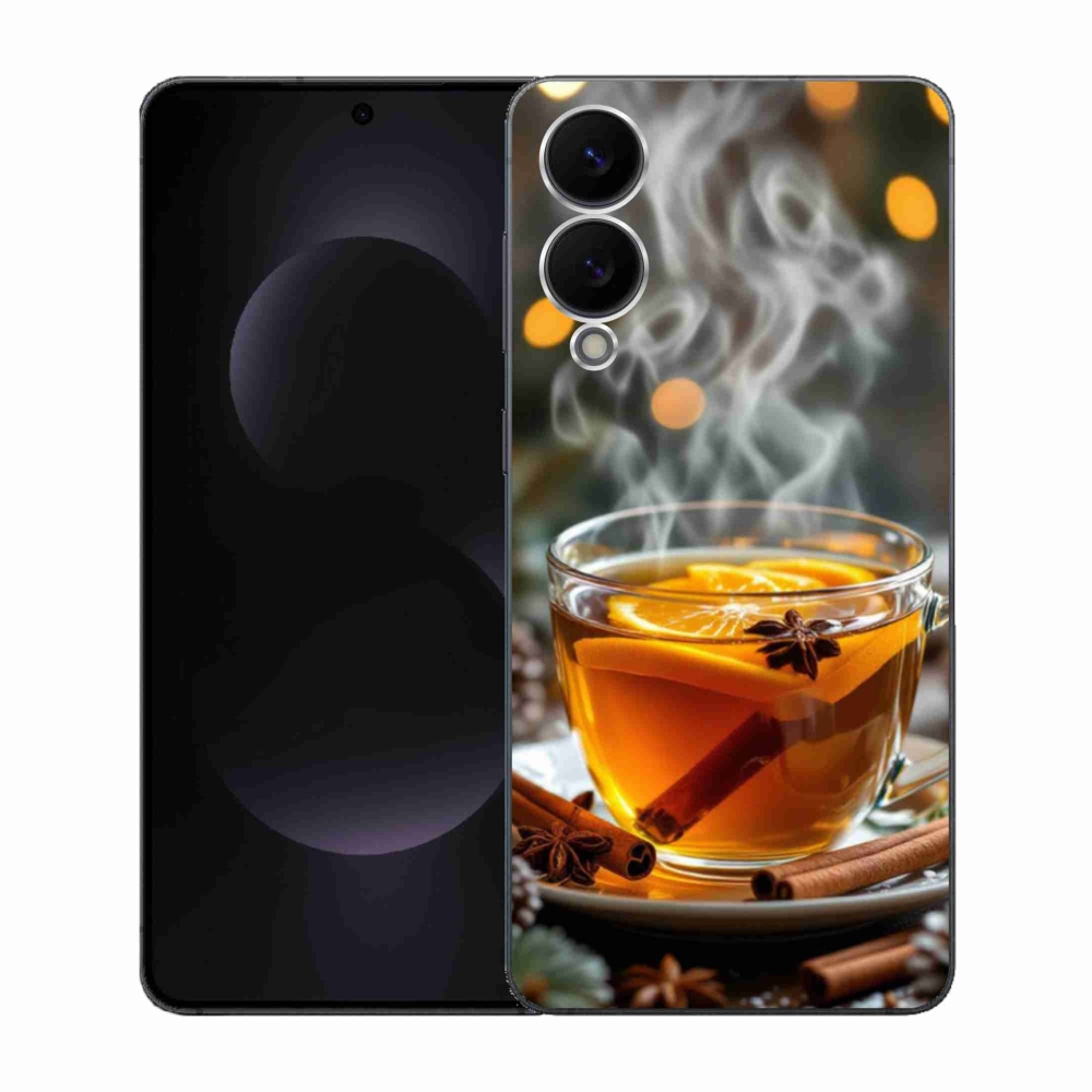 Gél borítás mmCase Samsung Galaxy S25 Edge készülékhez - karácsonyi puncs