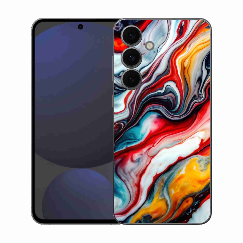 Zselés borítás mmCase Samsung Galaxy S25 FE készülékhez - absztrakt motívum 35