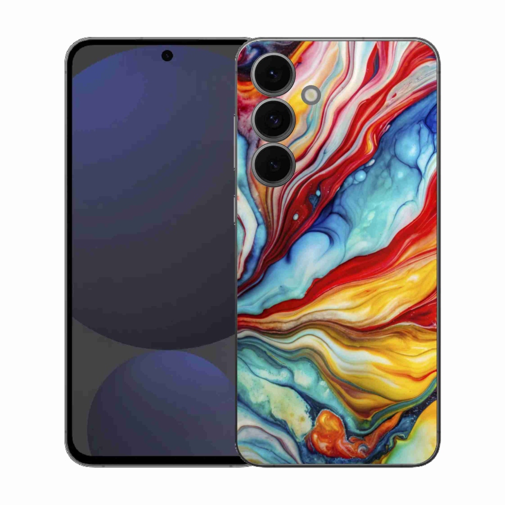 Zselés borítás mmCase Samsung Galaxy S25 FE készülékhez - absztrakt motívum 58