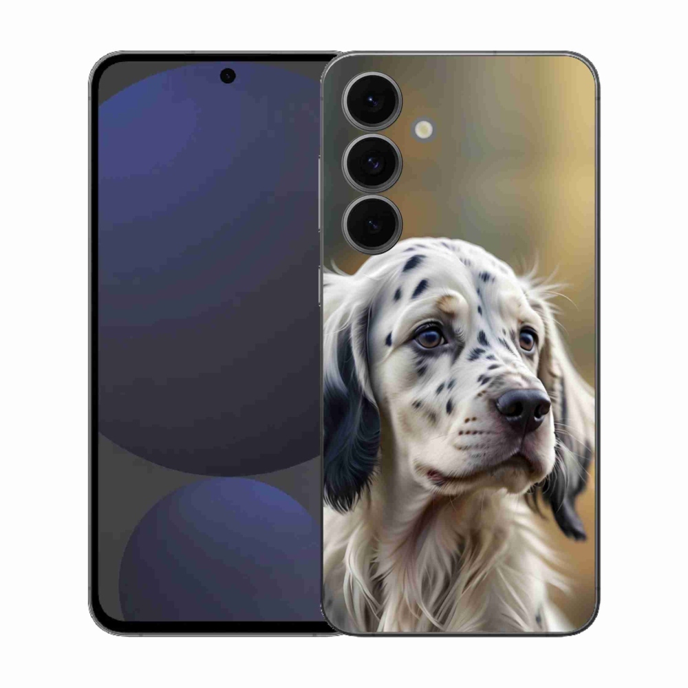 Zselés borítás mmCase Samsung Galaxy S25 FE - English Setter